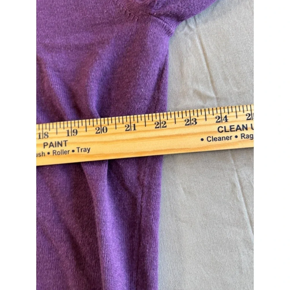 Jos A Bank Sweater‎ XXL Signature Collection Purple Pima Cotton V-Neck Mens
